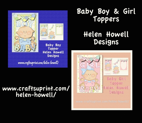 Baby Boy & Girl Topper Kit 