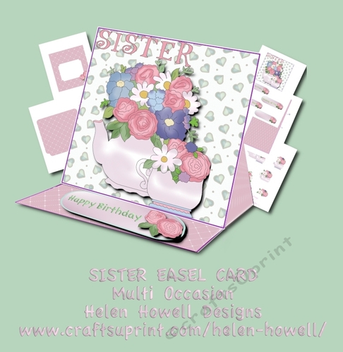 Sister Easel Card - Multi Occasion