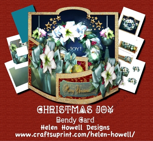 Christmas Joy - Bendy Card