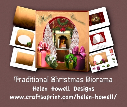 Traditional Christmas Diorama