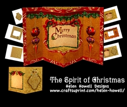 The Spirit of Christmas - Window Card