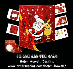 Jingle All The Way - Wave Card