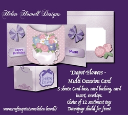Teapot Flowers - Multi Occasion