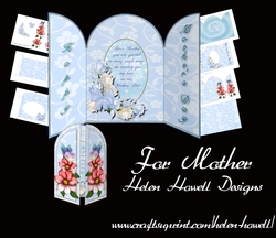 For Mother - Gatefold Card 