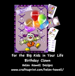For the BIG KIDS in Your Life - Birthday Clown Ages 16-100