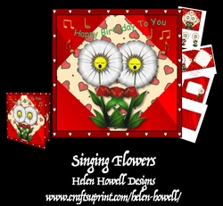 Singing Flowers - Male/Female Adult + Children