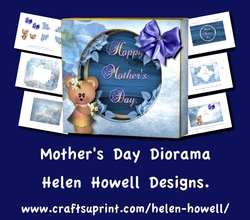 Mothers Day Diorama Card