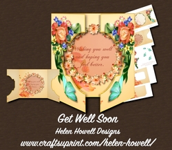 Get Well Soon - Gatefold Card
