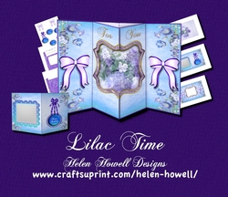 Lilac Time - Multi Occasions Card - Window Card