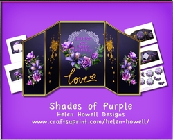 Shades of Purple - Multi Occasions Card