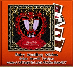 Ruby Wedding Wishes