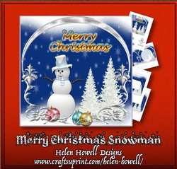 Merry Christmas Snowman