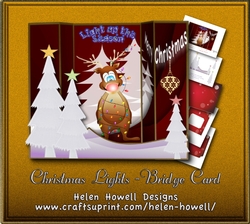 Christmas Lights - Bridge Card