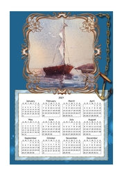 Sail Away Calendar 2021