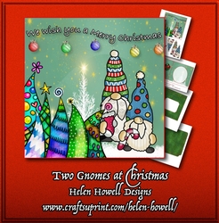 Two Gnomes at Christmas