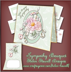 Sympathy Bouquet - Tent Card