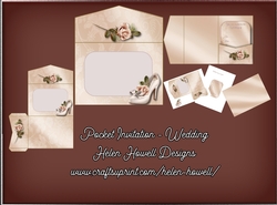Pocket Invitation - Wedding