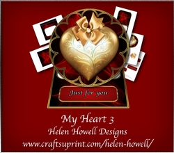 My Heart 3 - Easel Card - Multi Occasions