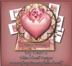 My Heart 4 - Easel Card - Multi Occasions
