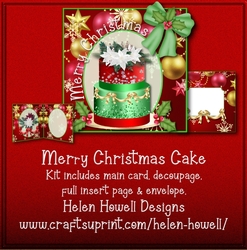 Merry Christmas Cake
