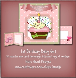 1st Birthday Baby Girl