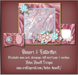 Flowers & Butterflies 