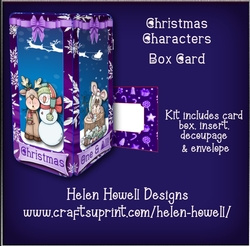 Image of cup1148109_37881 - Christmas Characters Box Card
