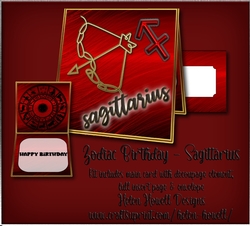 Zodiac - Sagittarius - Unisex Card