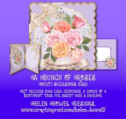 A Bunch of Roses - Multi Occasions Card