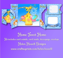 Home Tweet Home - New home gate card