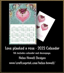 Love Planted a Rose - 2023 Calendar