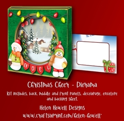 Christmas Cheer - Diorama Card