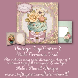 Vintage Cup Cake - 2