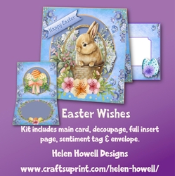 Easter Wishes - Tent Card