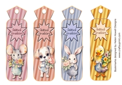 Animal Crackers Bookmarks