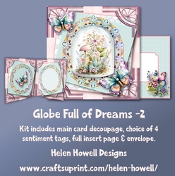 Globe full of Dreams - 2 - Multi Occasions Card