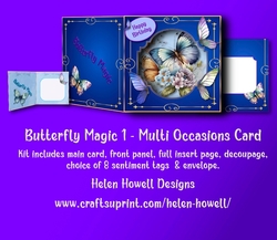 Butterfly Magic 1 - Multi Occasions Card
