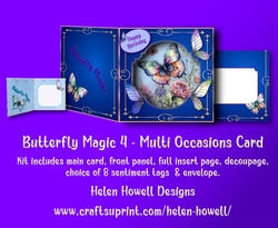 Butterfly Magic 4 - Multi Occasions Card