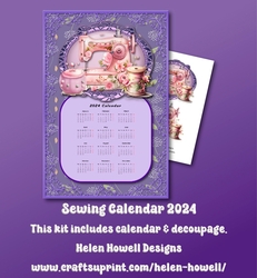 Sewing Calendar 2024