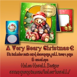 A Very Beary Christmas 2 - Tent Card