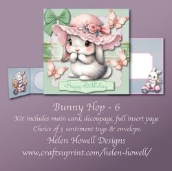 Bunny Hop 6 - Multi Occasions Card