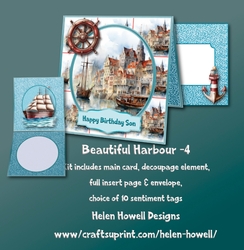 Beautiful Harbour 4 - Tent Card