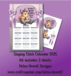 Singing Chick Calendar 2025