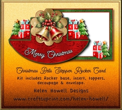 Christmas Bells Rocker Stepper Card