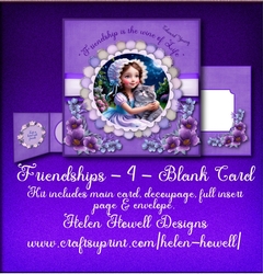 Friendships 4 - Blank Card