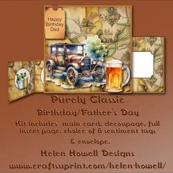 Purely Classic - Birthday/Fathers Day Card