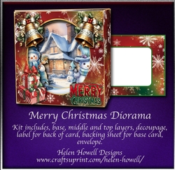Merry Christmas Diorama