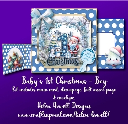 Babys 1st Christmas - Boy 