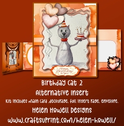 Birthday Cat 2 - Alternative Insert