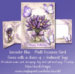 Lavender Blue - Multi-Occasions Card